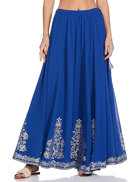 BIBA Women Synthetic Readymade Lehenga Choli Set