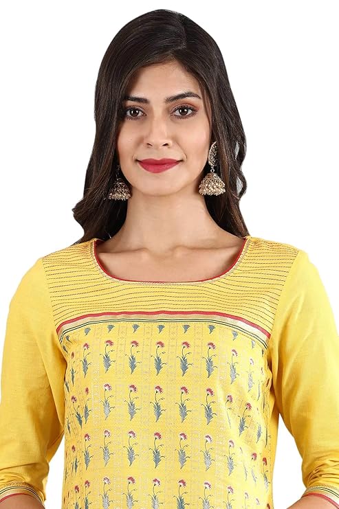 Aurelia Women's Cotton Straight Kurta