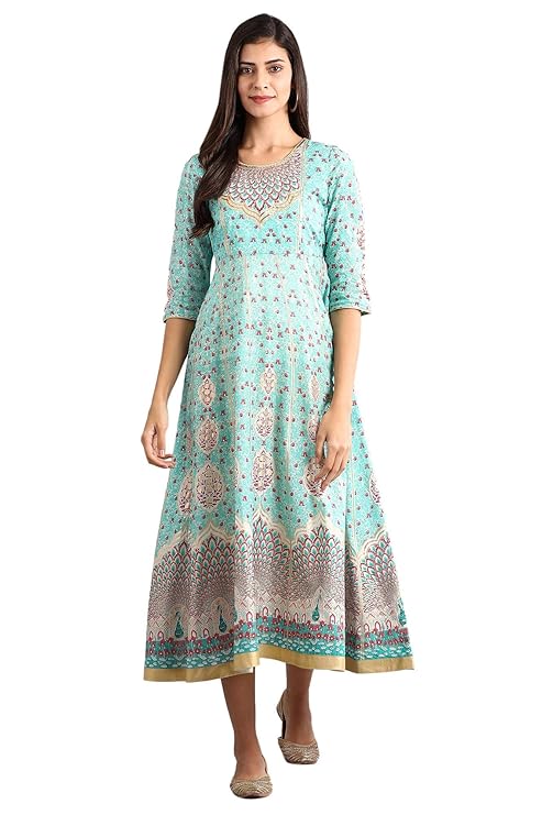 Aurelia Women's Synthetic A-Line Maxi Dress