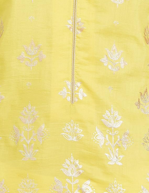 BIBA Women Art Silk Straight Printed Kurta