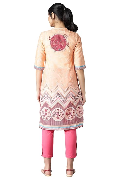 Aurelia Women's Polyester Regular Kurta